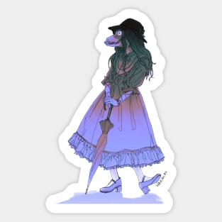 Croc doc Sticker